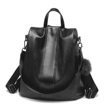 Load image into Gallery viewer, PREMIUM™ Premium Leather Three Way Anti-Thief Women's Backpack
